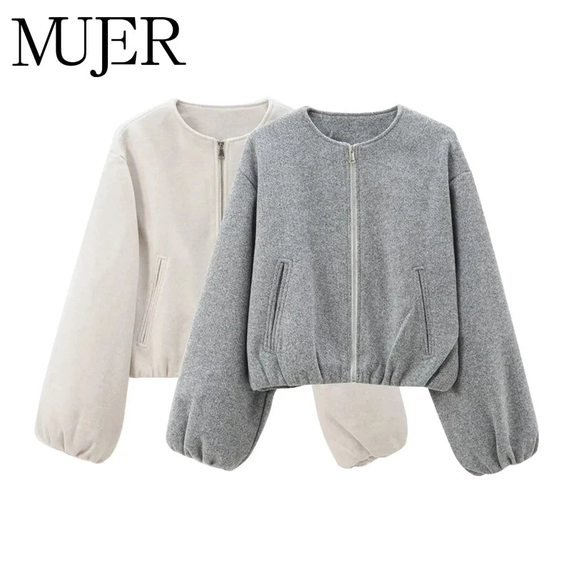 Fleece Bomber Jackets