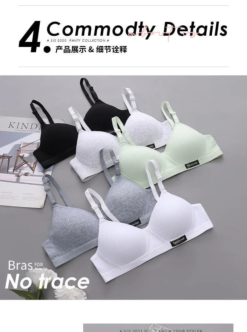 Seamless Wire-Free Push-Up Bra
