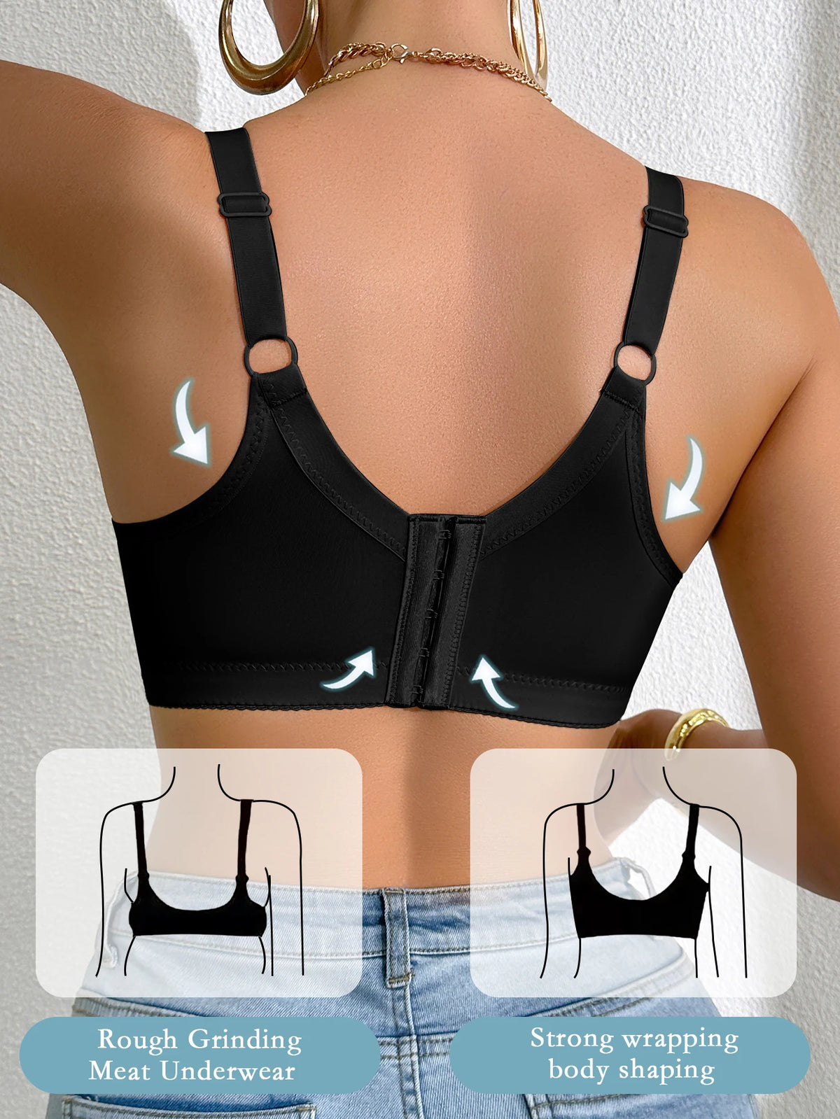 Lace Underwire Push-Up Bra