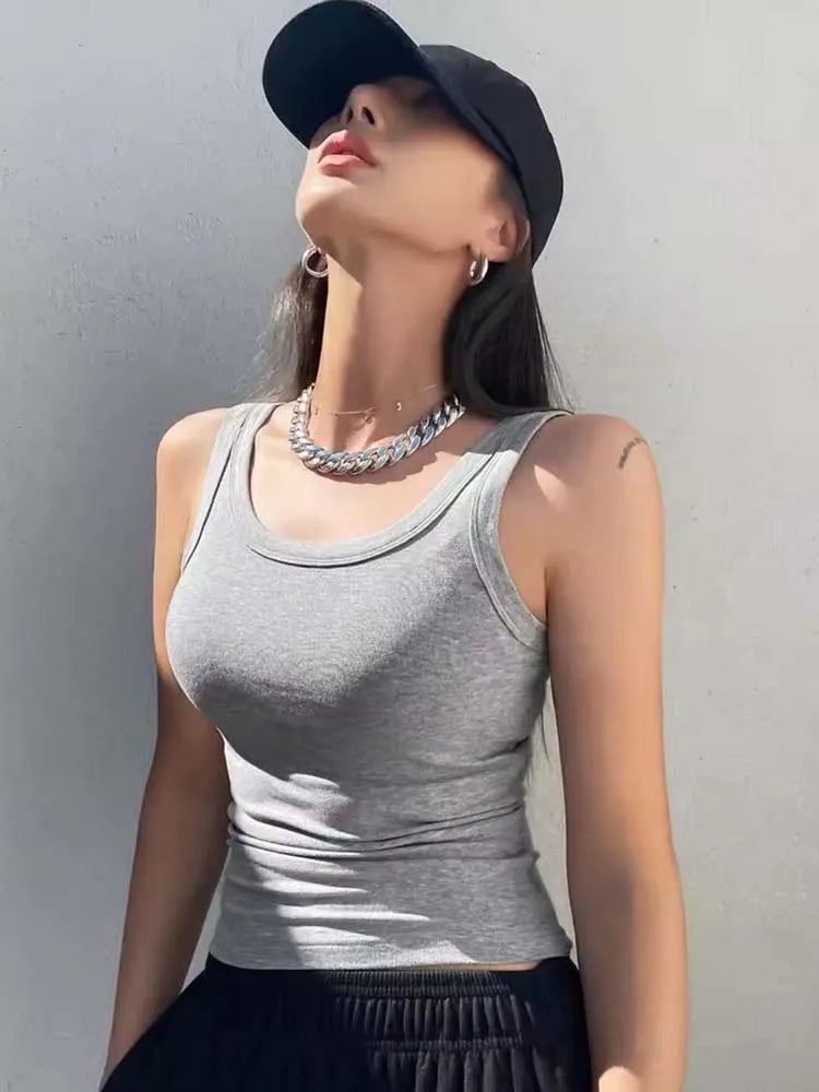 Casual Knit Tank Top