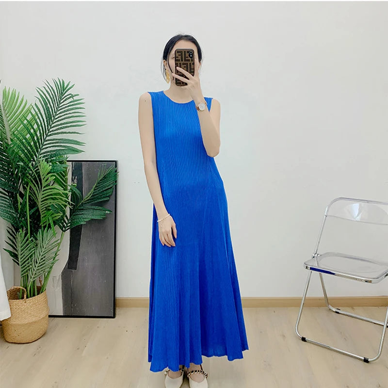 Miyake Pleated Two Piece Dress Sets
