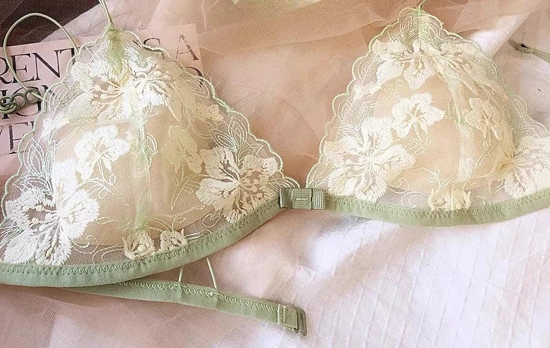 French Niche Lingerie Set