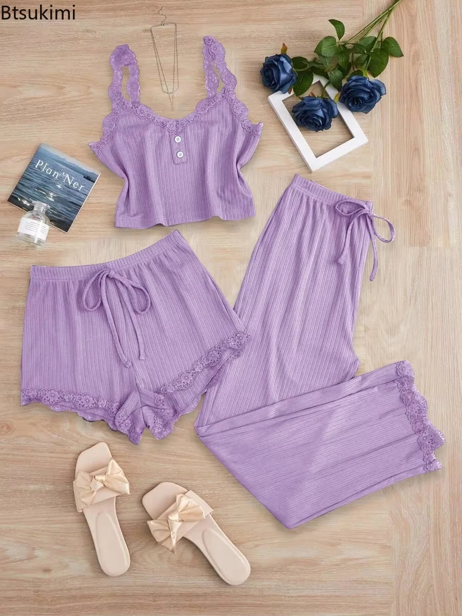 Summer 3PCS Pajama