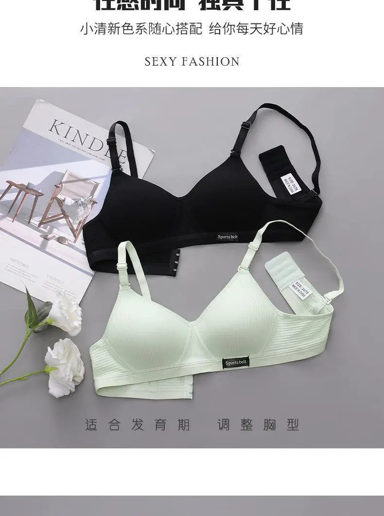 Seamless Wire-Free Push-Up Bra