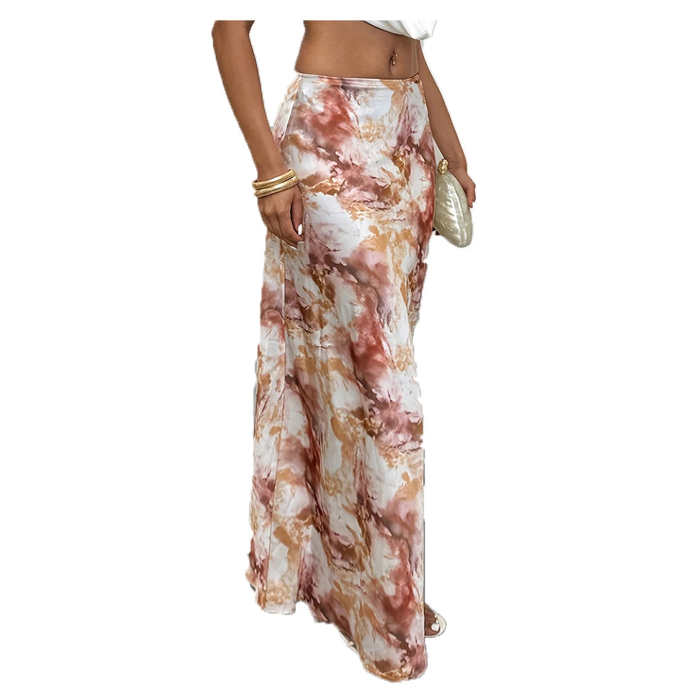 Fashionable Long Halter Skirt
