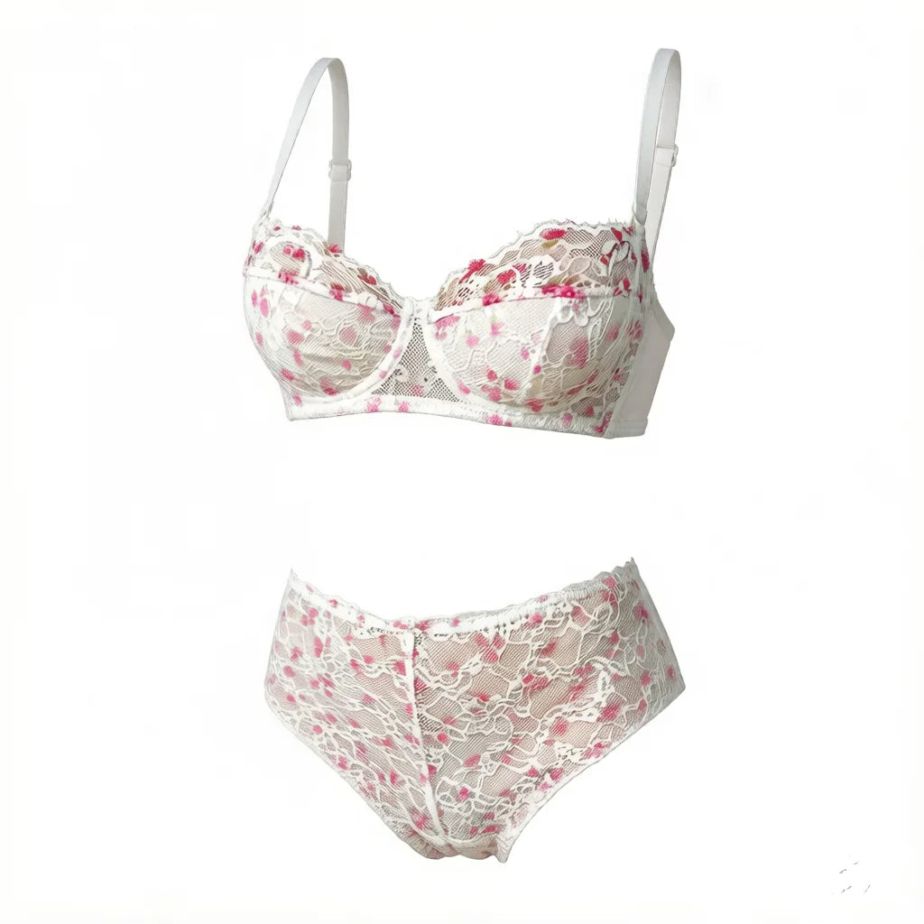 Floral Lace Lingerie Set