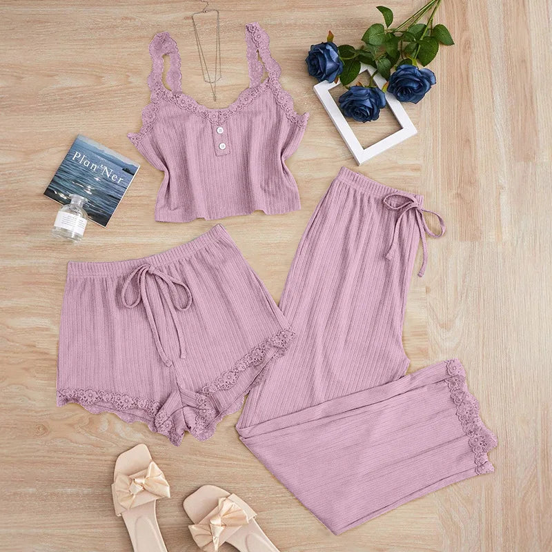 Summer 3PCS Pajama