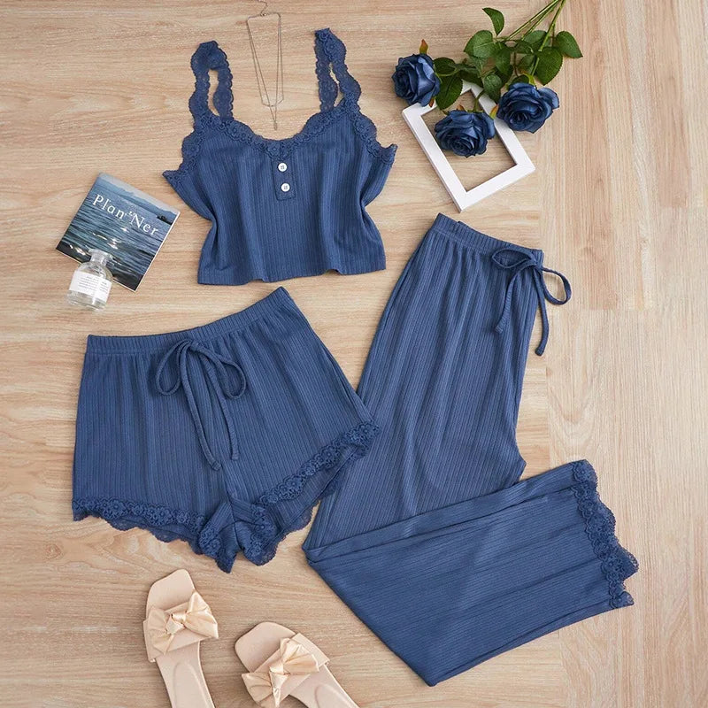 Summer 3PCS Pajama