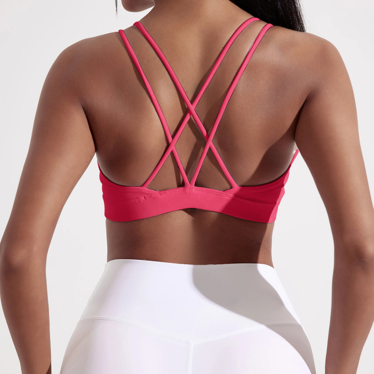 High-Support Cross-Back Sports Bra