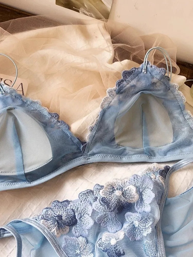 French Niche Lingerie Set