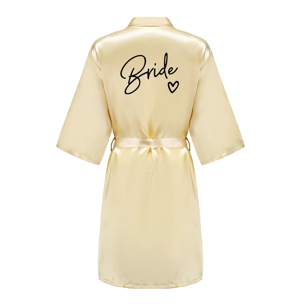 Wedding Party Team Bride Robe