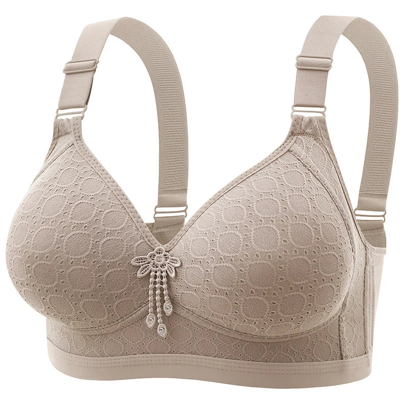 Plus-Size Wire-Free Push-Up Bra