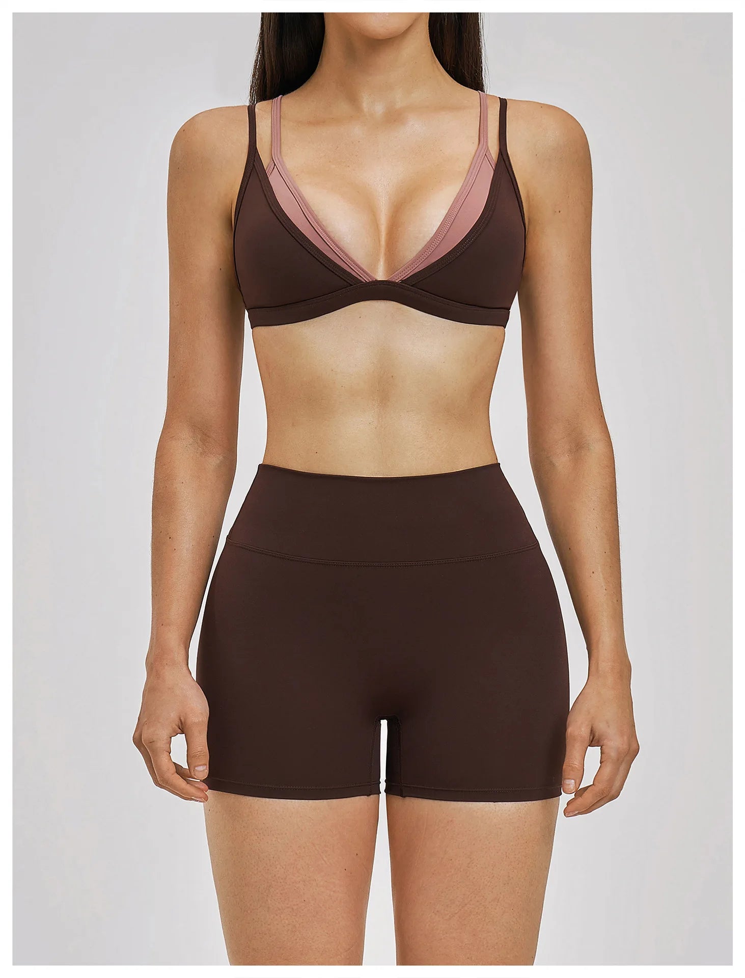 Backless Push-Up Sports Bra