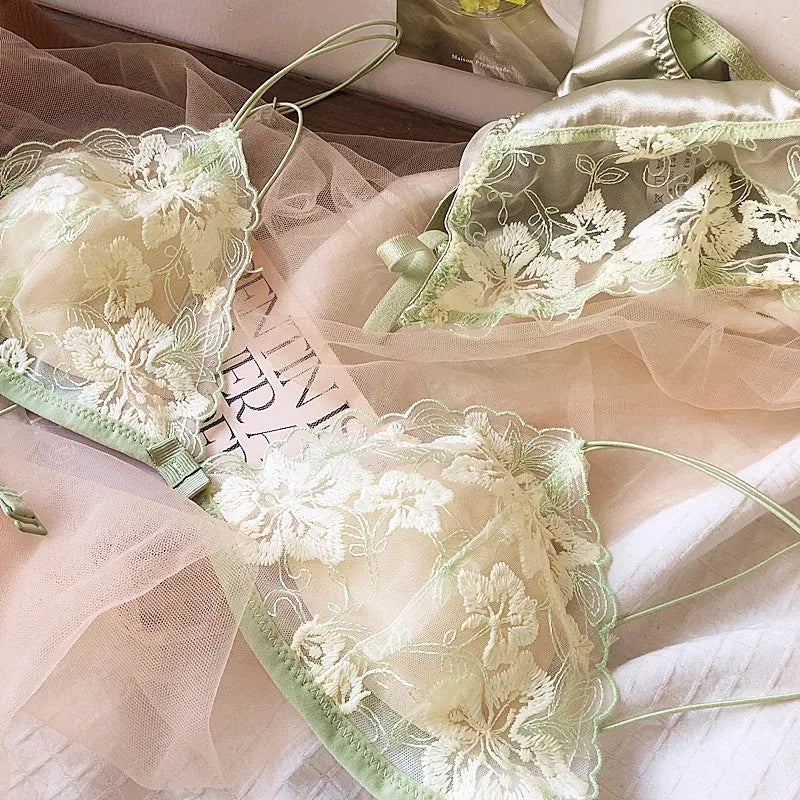French Niche Lingerie Set