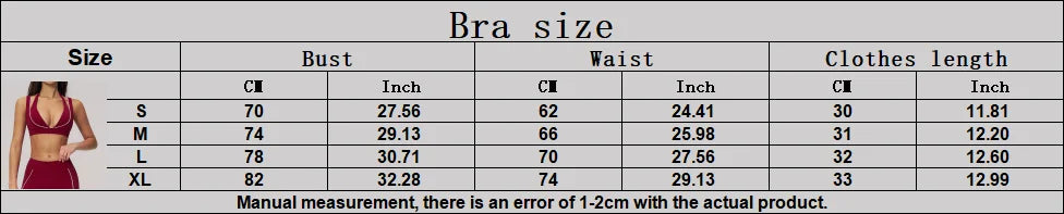 Backless Crop Sports Bra