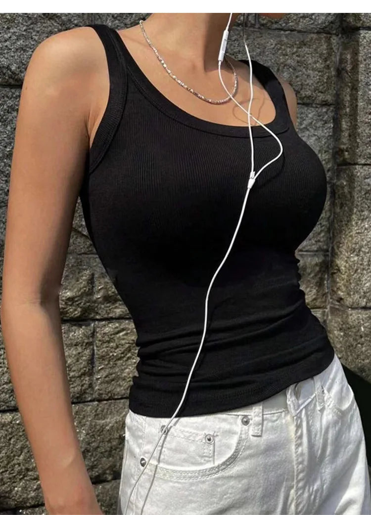 Casual Knit Tank Top