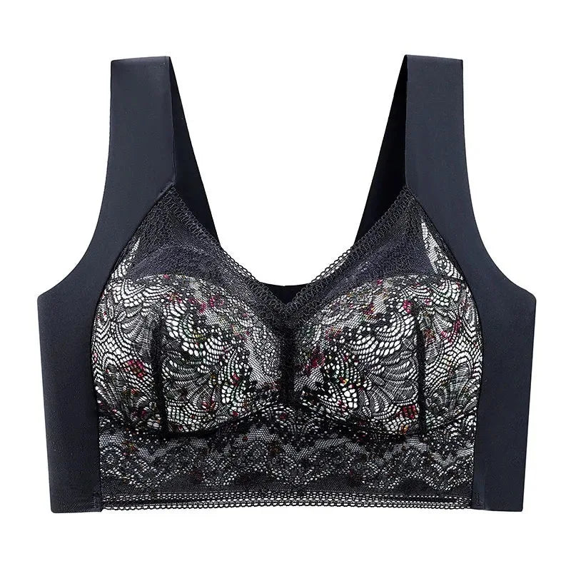 Ice Silk Full Cup Lace Bra