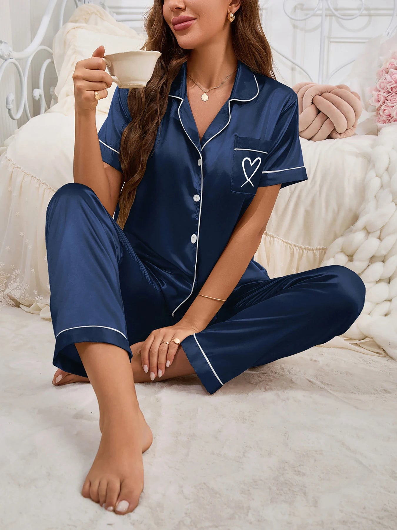 Simple Satin Pajama
