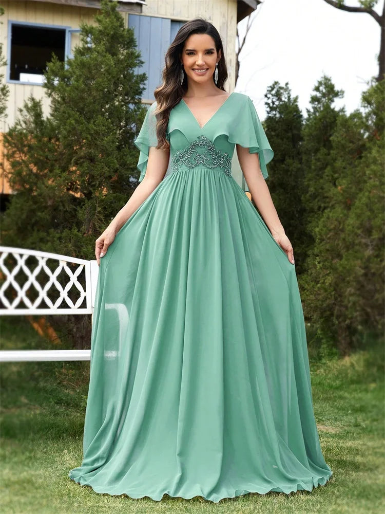 Elegant Chiffon Evening Dresses