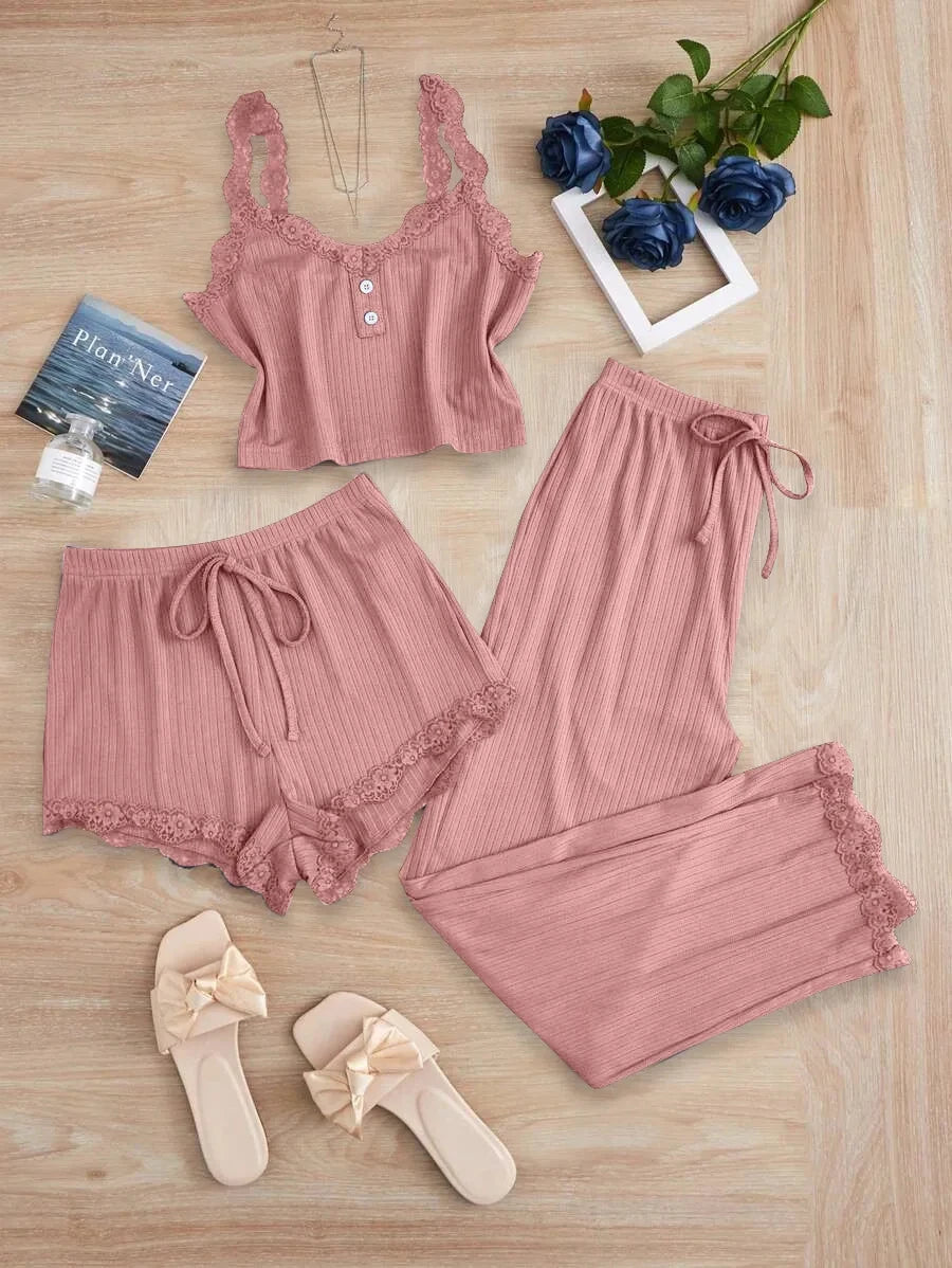 Summer 3PCS Pajama