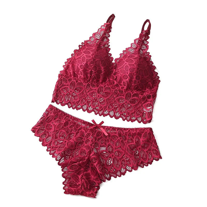 Sexy Lace Women Underwear Set