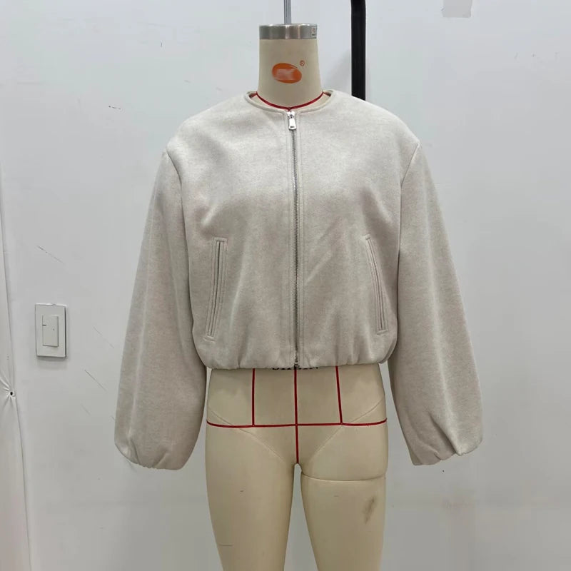 Fleece Bomber Jackets