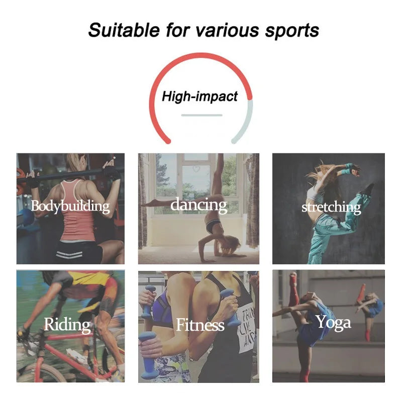 High-Support Cross-Back Sports Bra