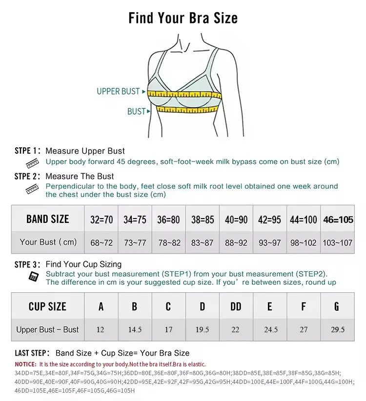 Seamless Push-Up Gathering Bra
