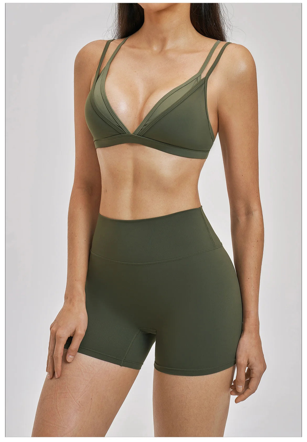 Backless Push-Up Sports Bra