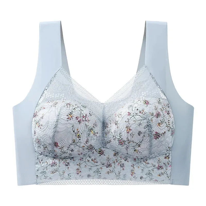 Ice Silk Full Cup Lace Bra