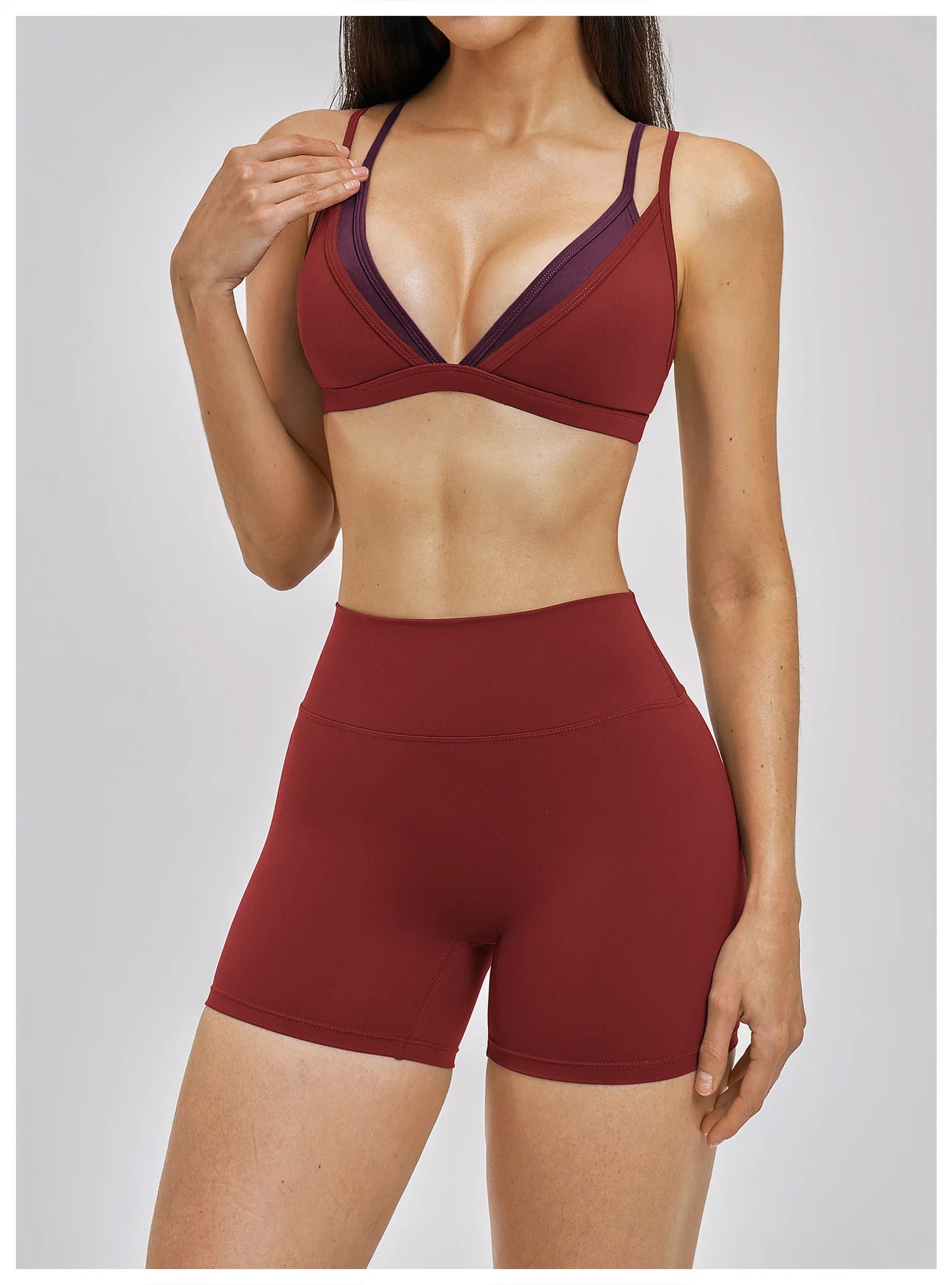 Backless Push-Up Sports Bra