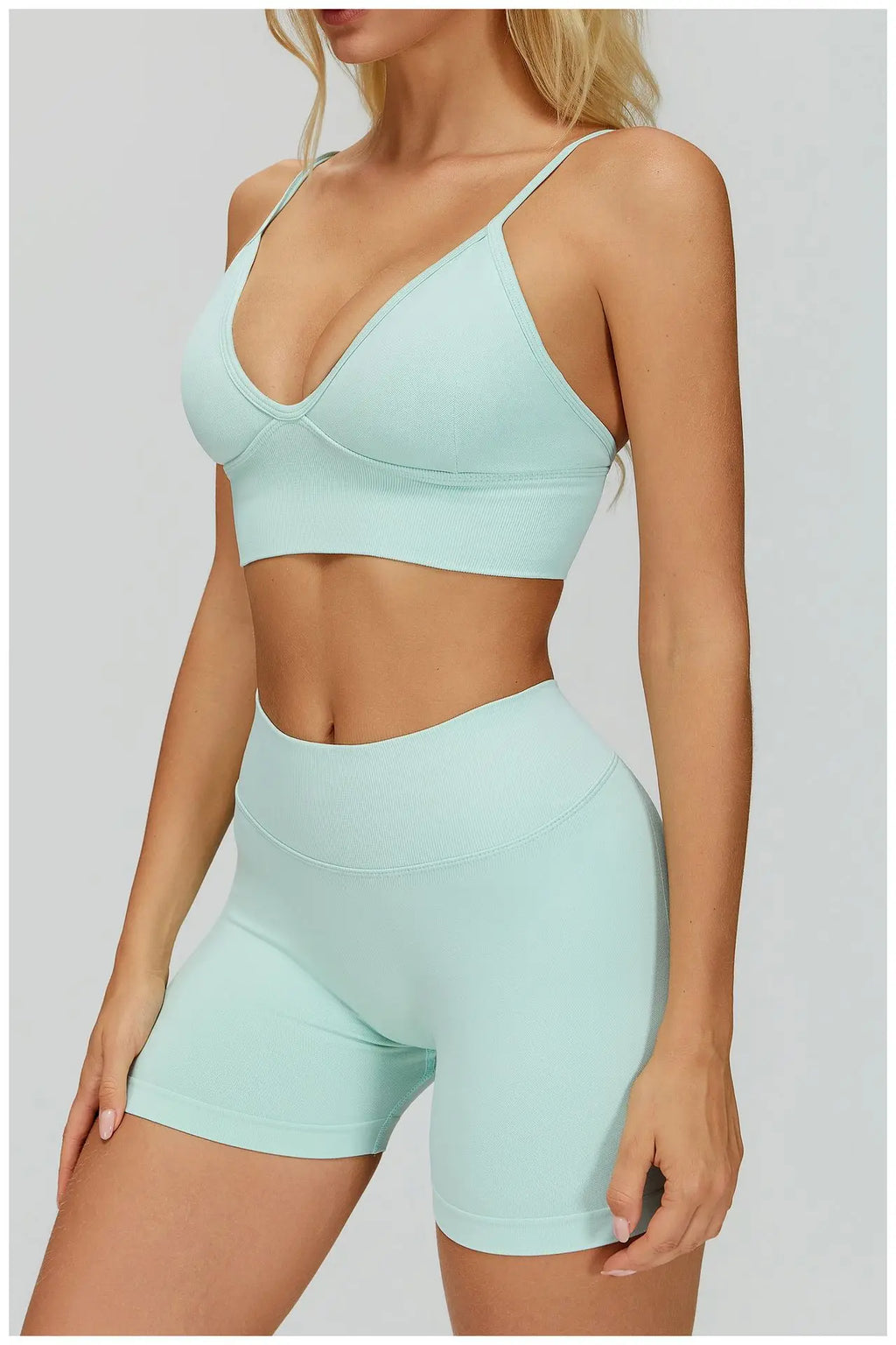 2/3PCS Seamless Yoga Set Gym Workout Suits