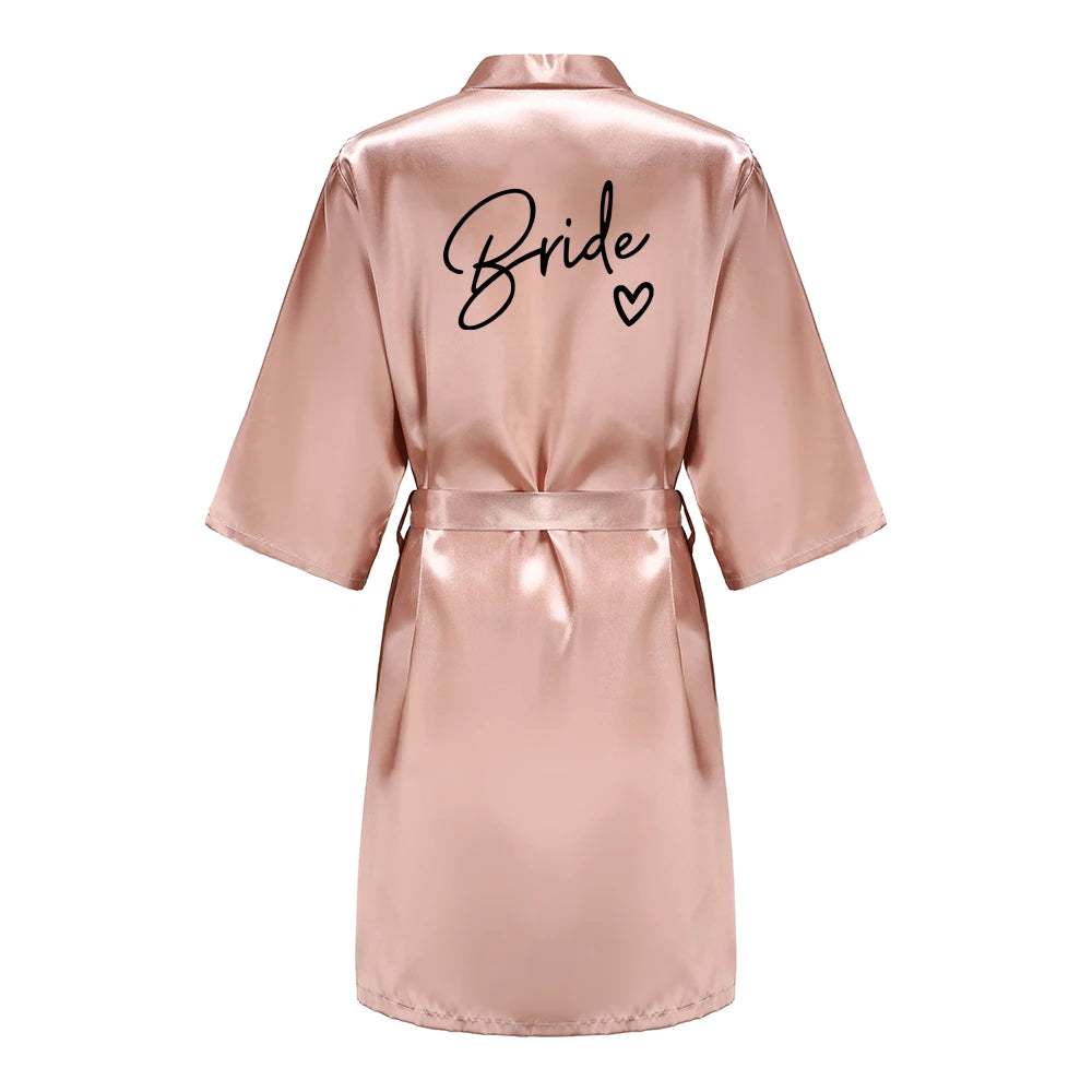 Wedding Party Team Bride Robe