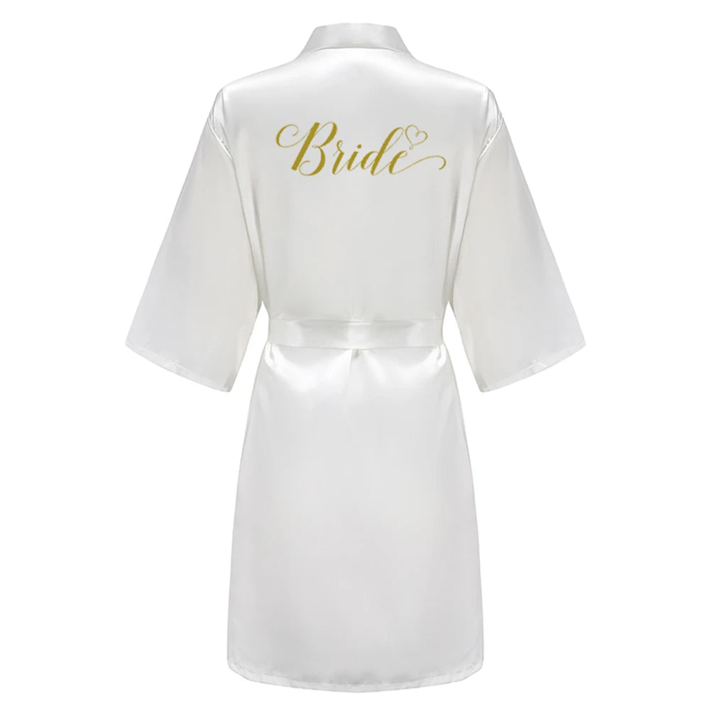 Wedding Party Team Bride Robe