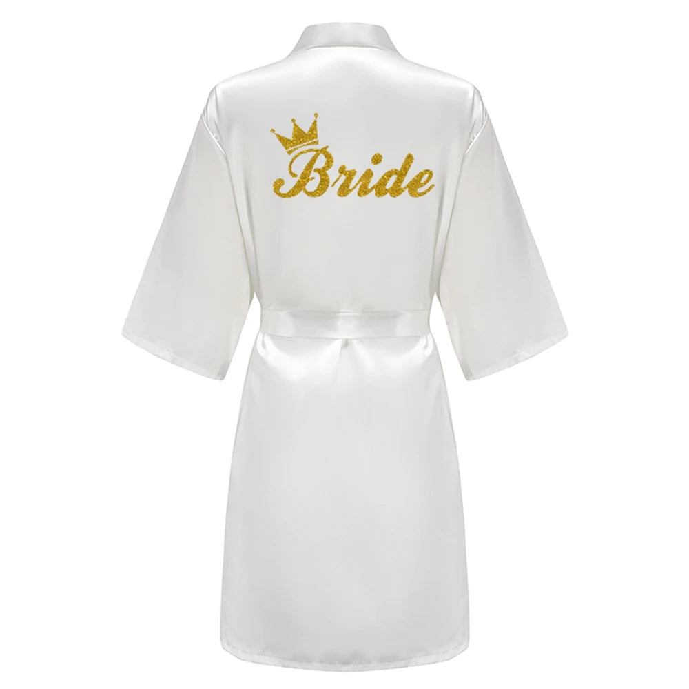Wedding Party Team Bride Robe