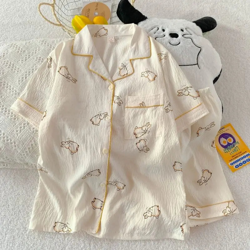 Print Polka Dot Women Pajamas