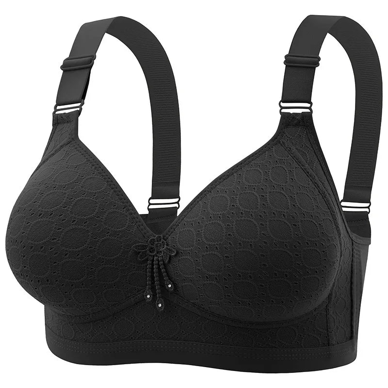 Plus-Size Wire-Free Push-Up Bra