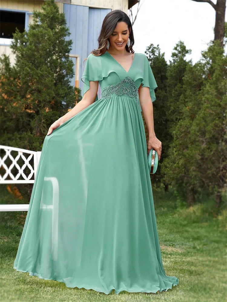 Elegant Chiffon Evening Dresses