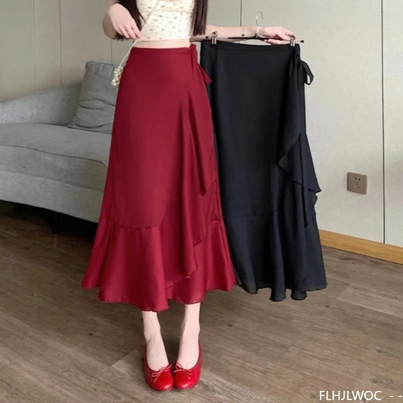 Wrap Up Chic Korea skirt